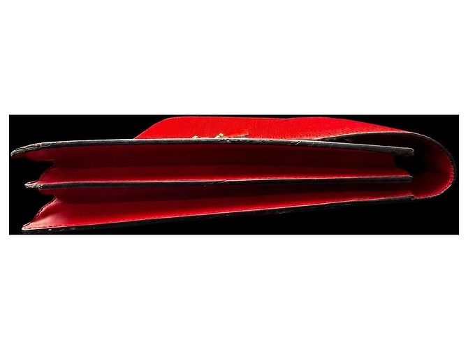 Porte-documents Louis Vuitton Epi Cuir Rouge - vue 5