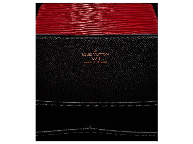 Porte-documents Louis Vuitton Epi Cuir Rouge - vue 7