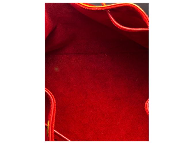 Noe Borsa a secchiello Louis Vuitton Noé in pelle Epi rossa Rosso - vista 16