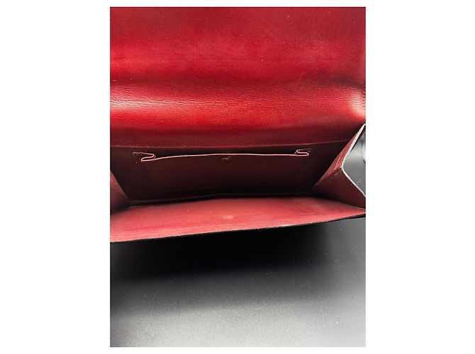 Céline Pochette in pelle rossa Rosso - vista 5
