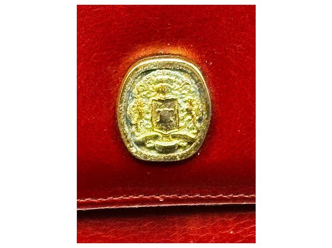 Céline Pochette in pelle rossa Rosso - vista 6