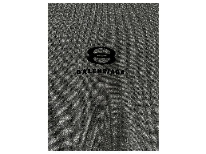 Mini abito argento a collo alto Balenciaga - vista 3