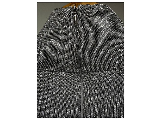 Mini abito argento a collo alto Balenciaga - vista 6