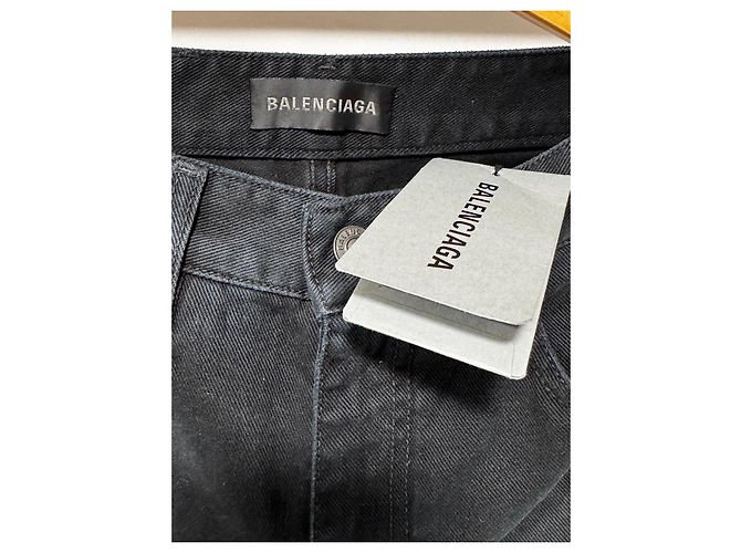 Vaqueros Balenciaga Negros - vista 5