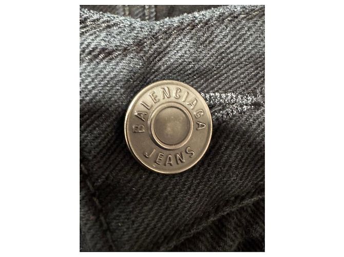 Vaqueros Balenciaga Negros - vista 6