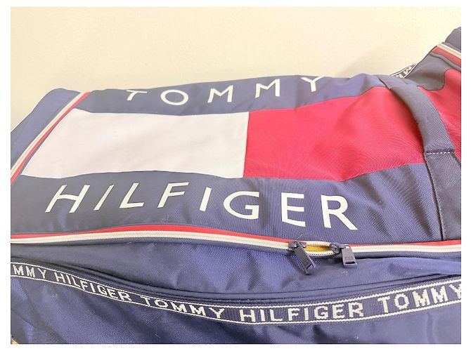 Borsa da viaggio Tommy Hilfiger Bianco Rosso Blu - vista 6