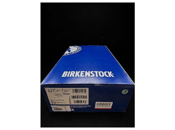 Birkenstock Tokio Suede Clogs with Shearling Lining - Black - view 6