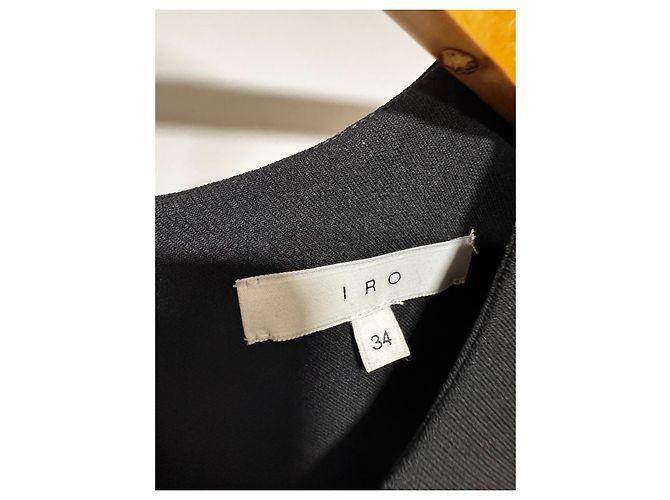 Iro Ärmelloses schwarzes Kleid - Ansicht 6