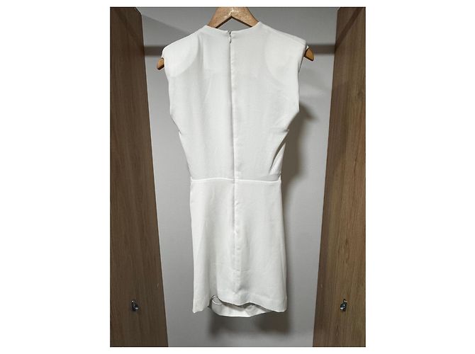 Vestido blanco drapeado IRO - vista 2