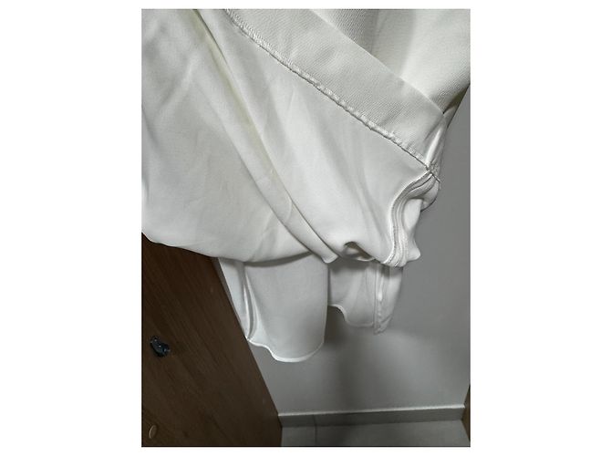 Vestido blanco drapeado IRO - vista 4