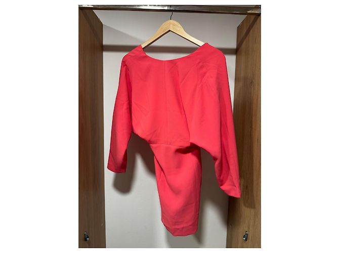 Vestido IRO Detina coral - vista 2