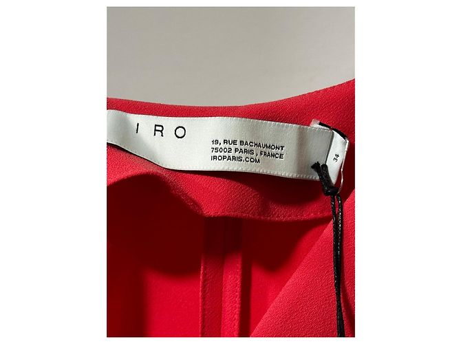 Vestido IRO Detina coral - vista 3