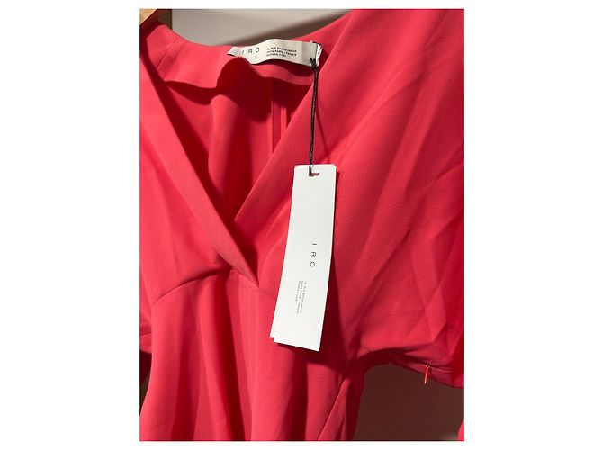 Vestido IRO Detina coral - vista 4