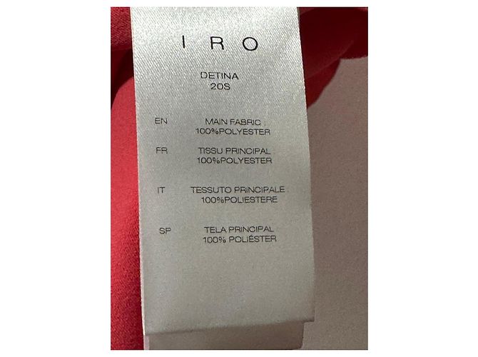 Vestido IRO Detina coral - vista 6