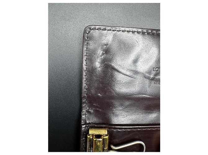 Louis Vuitton Monogram Vernis Key Holder 6 keys Dark brown - view 10