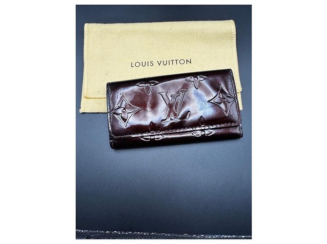 Louis Vuitton Monogram Vernis Key Holder 6 keys Dark brown - view 2
