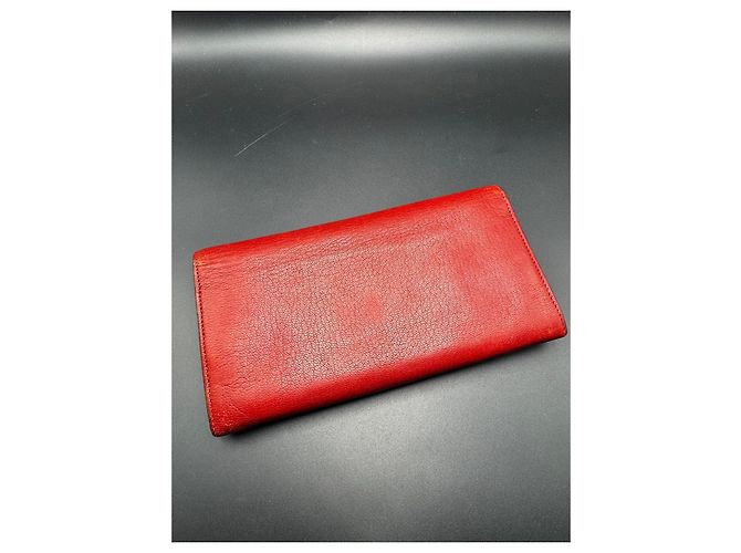 Cartera Cartier de cuero rojo Roja - vista 2