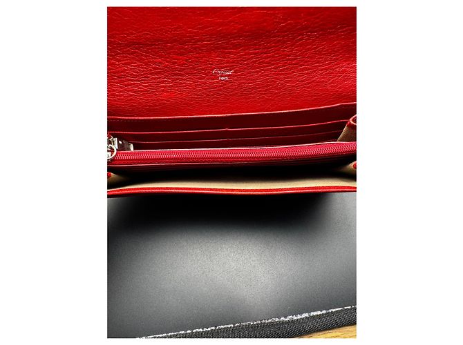 Cartera Cartier de cuero rojo Roja - vista 8