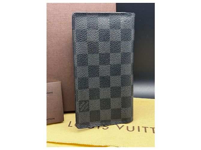 Cartera Louis Vuitton Damier Graphite Negro - vista 4