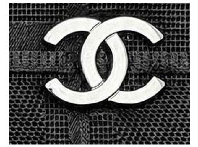 Chanel Black Quilted Leather Wallet - view 6