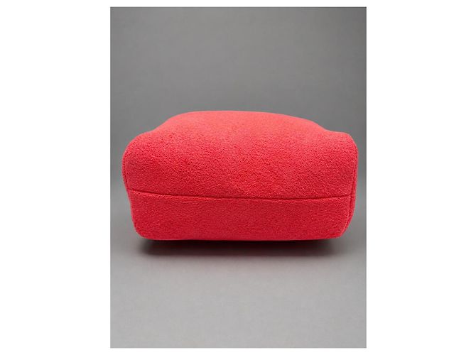 Necessaire Chanel in spugna corallo - vista 6
