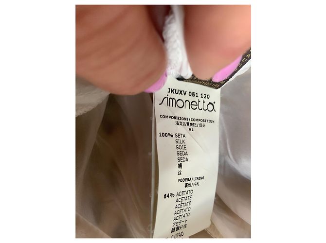 Robe en soie à imprimé léopard pour enfants Roberto Cavalli avec superposition de dentelle Blanc - vue 8