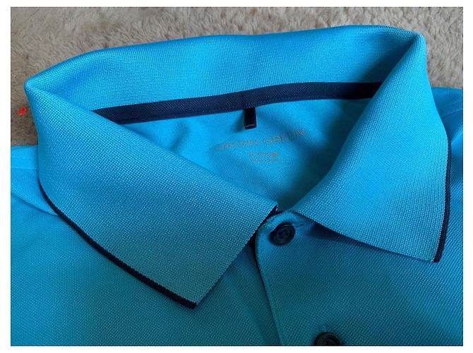 Autre Marque Polo Galvin Green da Uomo Blu - vista 3