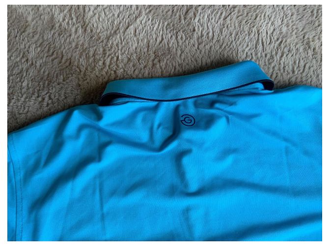 Autre Marque Polo Galvin Green da Uomo Blu - vista 6