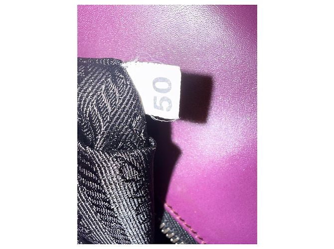 Prada 1995 Edition Borsa Tote Vitello Mirtillo Blueberry Porpora - vista 13