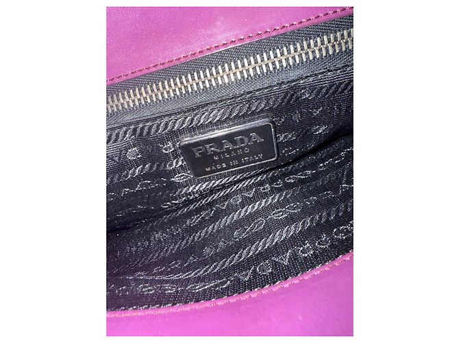Prada 1995 Edition Borsa Tote Vitello Mirtillo Blueberry Porpora - vista 9