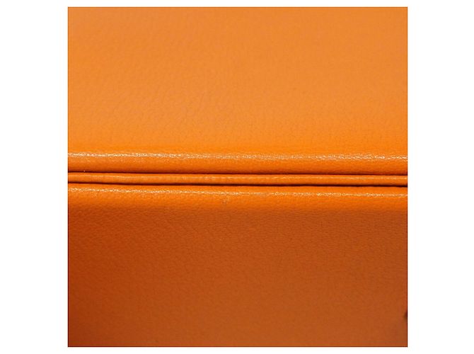 Hermès Bolsa Hermes Bolide 31 em couro Chevre Orange Laranja - vista 10