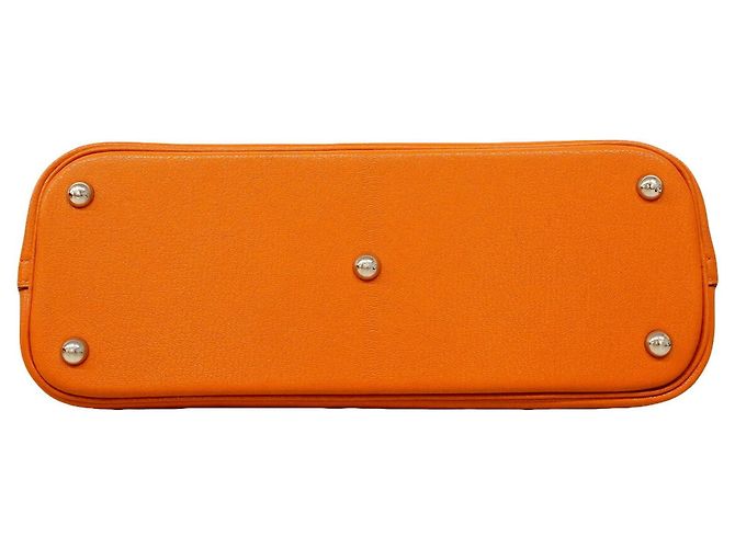 Hermès Bolsa Hermes Bolide 31 em couro Chevre Orange Laranja - vista 3
