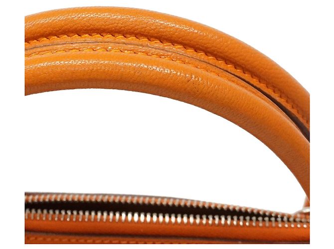 Hermès Bolsa Hermes Bolide 31 em couro Chevre Orange Laranja - vista 7