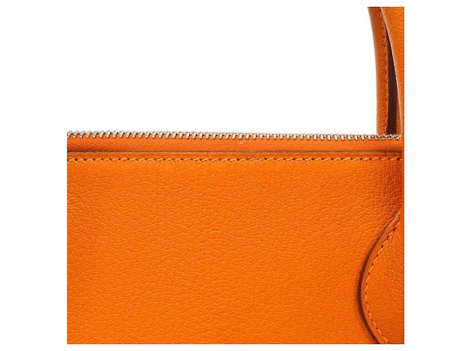 Hermès Bolsa Hermes Bolide 31 em couro Chevre Orange Laranja - vista 9