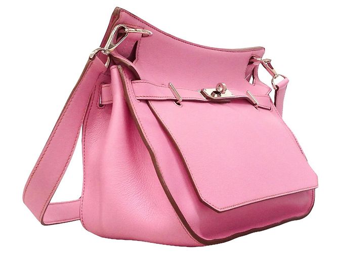 Hermès Borsa a tracolla Hermes Jypsiere 28 Rosa - vista 2