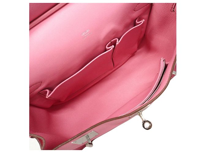 Hermès Borsa a tracolla Hermes Jypsiere 28 Rosa - vista 4