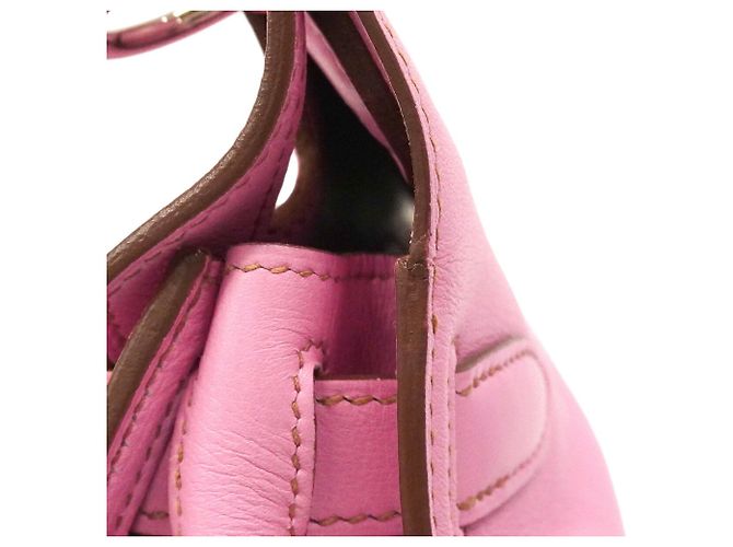 Hermès Borsa a tracolla Hermes Jypsiere 28 Rosa - vista 8