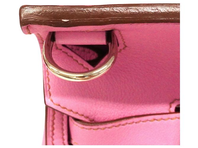 Hermès Borsa a tracolla Hermes Jypsiere 28 Rosa - vista 9