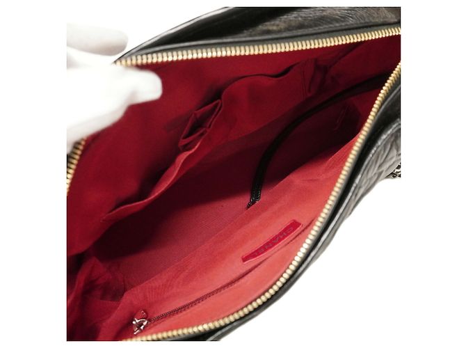 Bolsa de Ombro Chanel Gabrielle Preto - vista 4