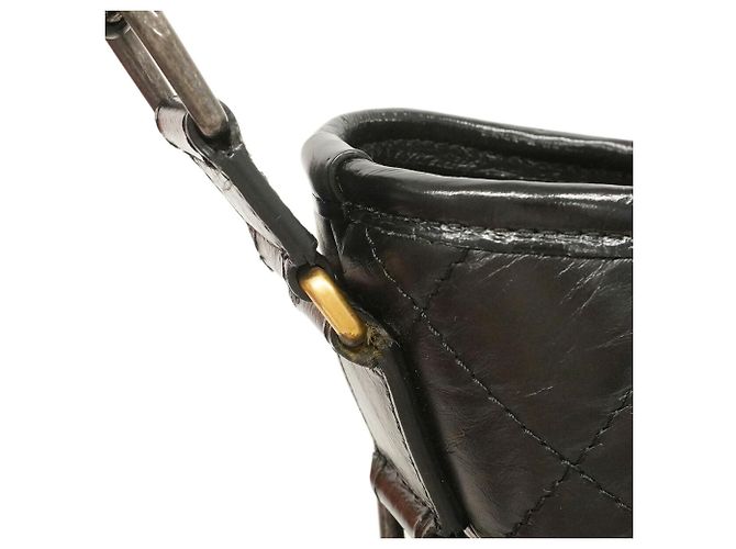 Bolsa de Ombro Chanel Gabrielle Preto - vista 9