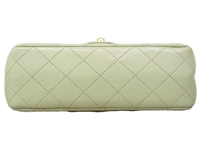 Timeless Borsa a spalla Mini Matelassé con catena Chanel Verde - vista 3