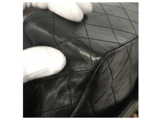 Borsa a tracolla Chanel Matelassé Nero - vista 11