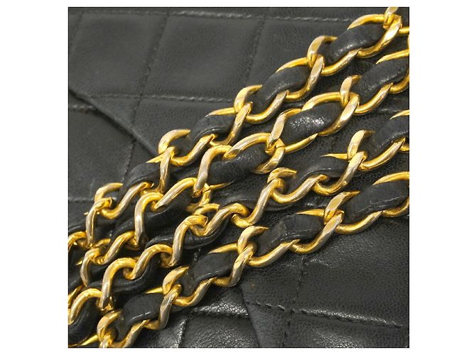 Borsa a tracolla Chanel Matelassé Nero - vista 8