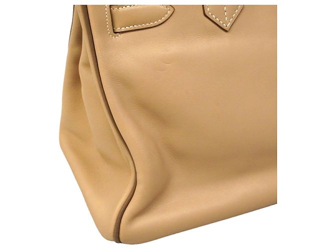 Hermès Bolso Hermes Birkin 30 Swift Trench Gris pardo - vista 12