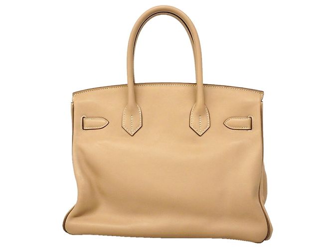 Hermès Bolso Hermes Birkin 30 Swift Trench Gris pardo - vista 13