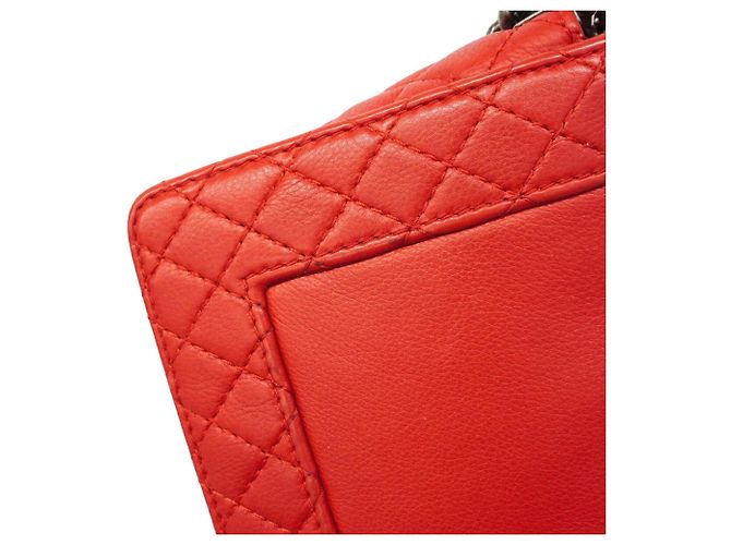 Borsa a Tracolla Chanel Boy Chain Rosso - vista 8