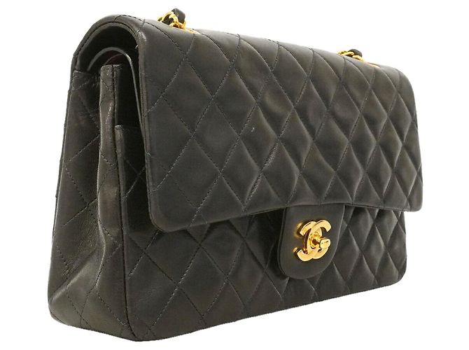 Borsa a tracolla Chanel Matelassé Nero - vista 2