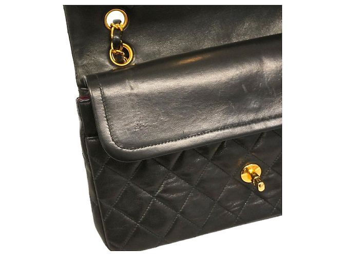 Borsa a tracolla Chanel Matelassé Nero - vista 9
