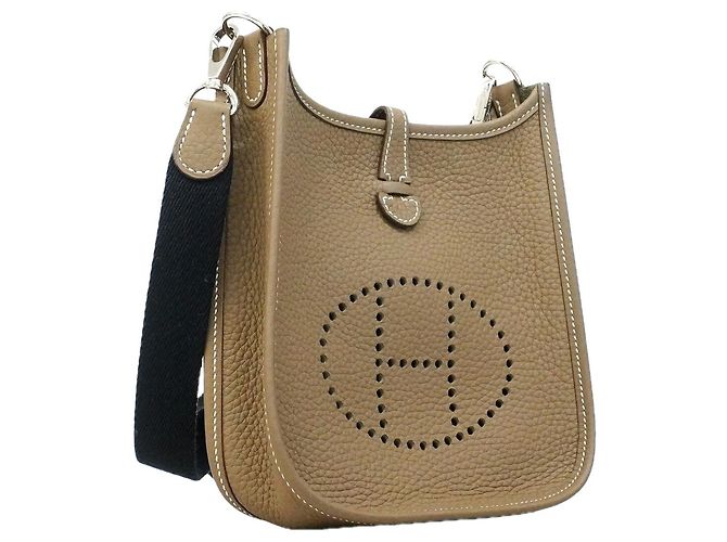 Hermès Hermes Evelyne TPM Schultertasche Taupe - Ansicht 2
