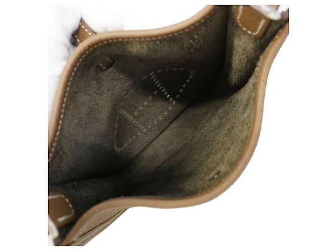 Hermès Hermes Evelyne TPM Schultertasche Taupe - Ansicht 4